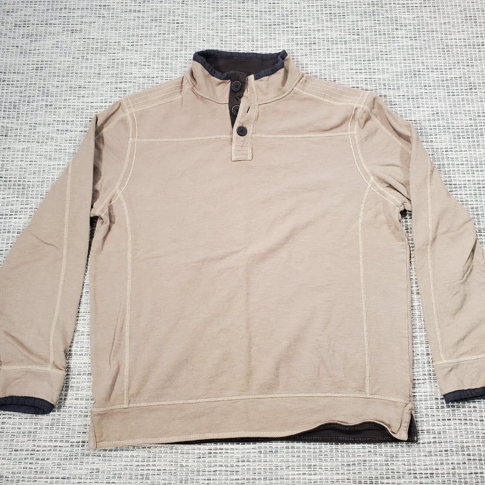 Carbon 2 Cobalt Sweater 9 Yard Pullover Long Sleeve Brown
